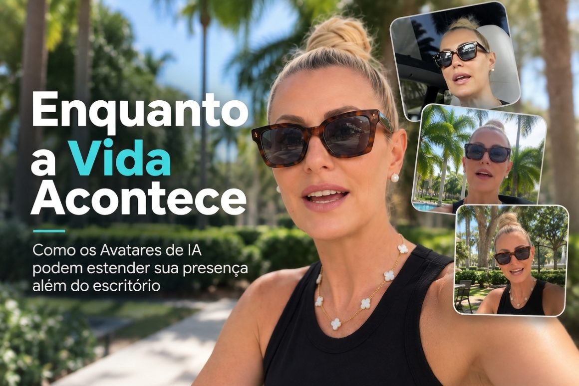 Enquanto a Vida Acontece: Como os Avatares de IA Podem Estender Sua Presença Além do Escritório