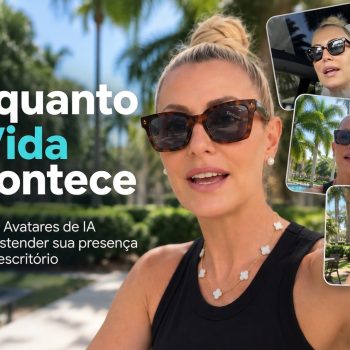 Enquanto a Vida Acontece: Como os Avatares de IA Podem Estender Sua Presença Além do Escritório