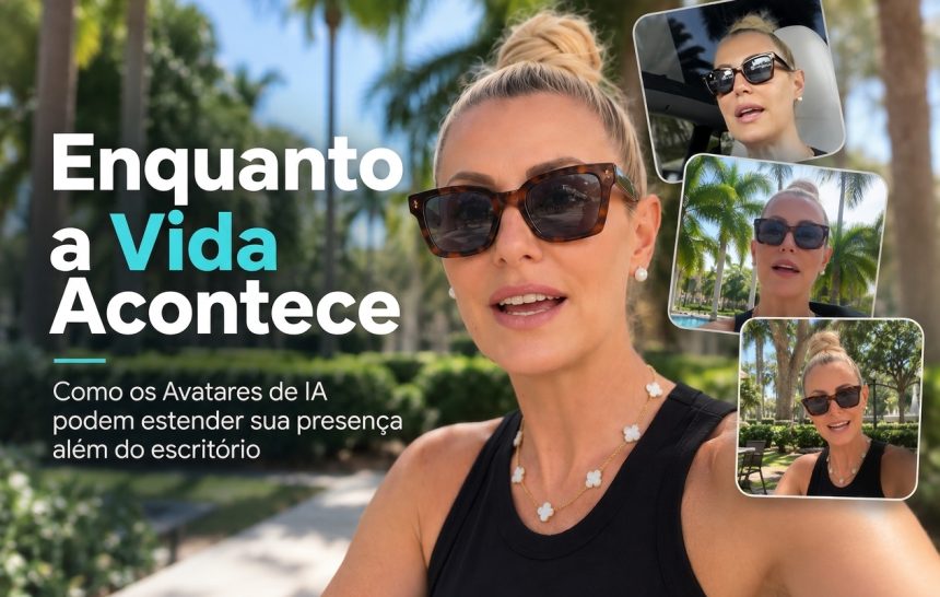 Enquanto a Vida Acontece: Como os Avatares de IA Podem Estender Sua Presença Além do Escritório